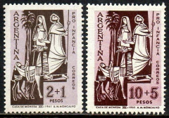 02449 Argentina 653/54 Fuga para o Egito NN
