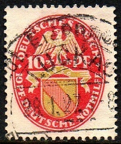 02466 Alemanha Reich 391 Brasão U (a)