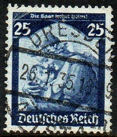 02480 Alemanha Reich 527 Retorno de Sarre U