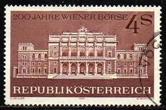 02509 Áustria 1196 Bolsa de Valores U