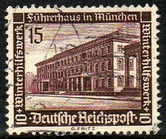02541 Alemanha Reich 588 Pontes e Monumentos U