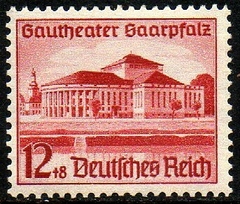 02541 Alemanha Reich 615 Teatro NNN