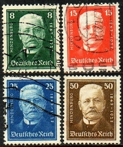 02570 Alemanha Reich 394/97 Presidente Hindenburg U