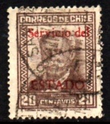 02633 Chile Oficiais 32 Personalidades U