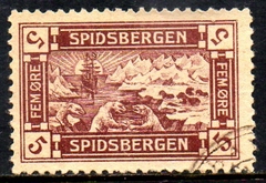 02109 Noruega Spidsbergen Emissão Local Urso Caçador U