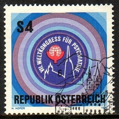 03038 Áustria 1574 Congresso de Psiquiatria U