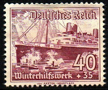 03108 Alemanha Reich 602 Barcos N