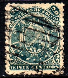 03201 Bolívia 38 Brasão Armas U