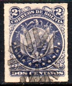 03236 Bolívia 24 Brasão Armas U (a)