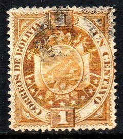 03247 Bolívia 39 Brasão Armas U