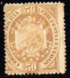 03253 Bolívia 44 Brasão Armas N