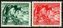 03268 Alemanha Reich 625/26 Reanexação dos Sudetos N