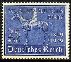 03302 Alemanha Reich 637 Corida de Cavalos N