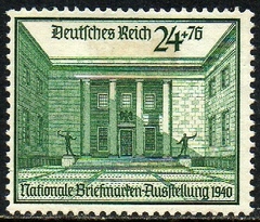 03316 Alemanha Reich 667 Exxposição Filatélica N