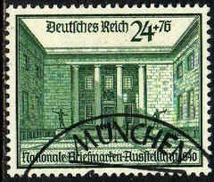 03316 Alemanha Reich 667 Exxposição Filatélica U