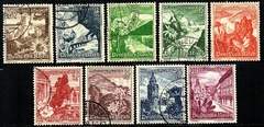 03352 Alemanha Reich 616/24 Paisagens e Flores U