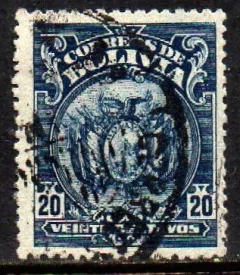 03381 Bolívia 115 Brasão Armas U (a)