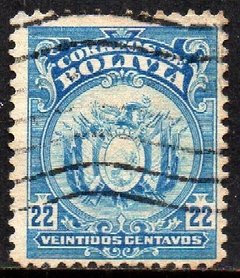 03387 Bolívia 116 Brasão Armas U (a)