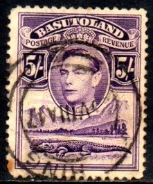 03425 Basutoland 27 Jacaré George V U