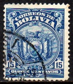 03437 Bolívia 131 Brasão Armas U