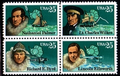03442 Estados Unidos 1828/31 Exploradores da Antártica N