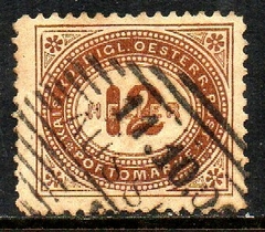 03462 Áustria Taxa 29 Numeral U