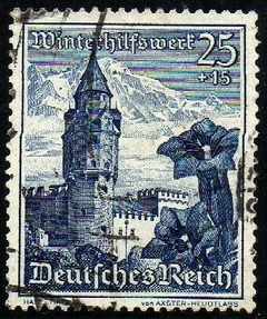03505 Alemanha Reich 623 Paisagens e Flores U (a)