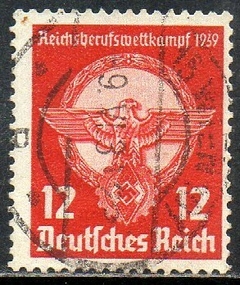 03543 Alemanha Reich 631 Águia Estilizada U