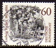 03556 Alemanha Ocidental 1045 Pintor Ludwig Richter U