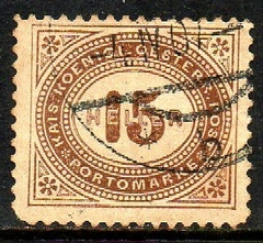 03594 Áustria Taxa 30 Numeral U