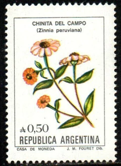 03619 Argentina 1478 Flores da Região NNN