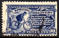 03660 Eua Expresso 11a Carteiro Bicicleta Denteação 10 U