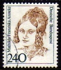 03831 Alemanha Ocidental 1224 Mulheres Da História Alemã U (a)