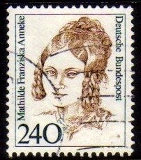 03831 Alemanha Ocidental 1224 Mulheres Da História Alemã U (b)