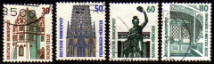03871 Alemanha Ocidental 1166/69 Construções Curiosidades U