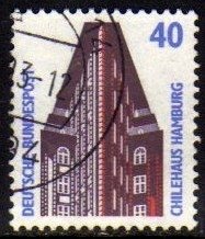 03878 Alemanha Ocidental 1211 Construções Curiosidades U (b)