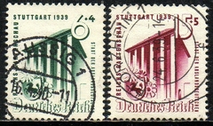 03891 Alemanha Reich 632/33 Horticultura U