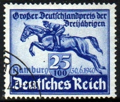 03913 Alemanha Reich 671 Corrida de Cavalos U (a)