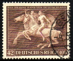 03934 Alemanha Reich 704 Corrida de Cavalos U (a)