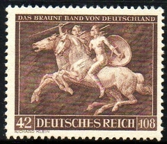 03934 Alemanha Reich 704 Corrida de Cavalos N