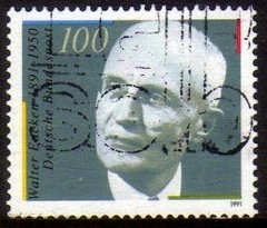 03958 Alemanha Ocidental 1326 Economista Walter Eucken U