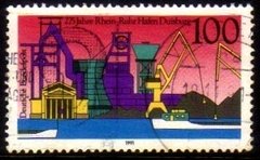 04002 Alemanha Ocidental 1390 Porto De Doisburg U (a)