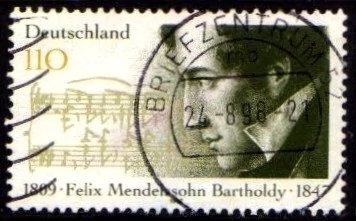 04107 Alemanha Ocidental 1785 Compositor Música U (a)