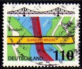 04114 Alemanha Ocidental 1799 Ponte de Glienicke U (a)