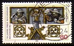 04169 Alemanha Ocidental 1618 Cidade de Ratisbonne U (a)