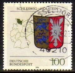 04201 Alemanha Ocidental 1576 Brasão de Schlewig-Holstein U