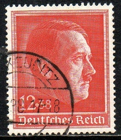 04229 Alemanha Reich 607 Hitler U