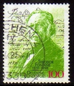 04235 Alemanha Ocidental 1599 Fontane Poeta U (b)