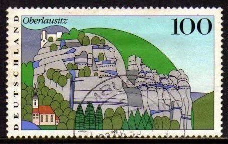 04260 Alemanha Ocidental 1641 Paisagens U