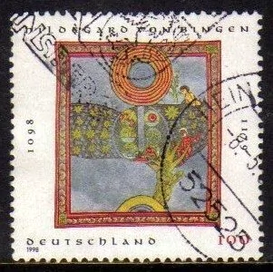 04301 Alemanha Ocidental 1813 Santa Hildegarde U (a)